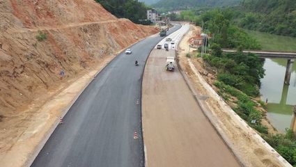 省道S221線大埔縣湖寮至楓朗段公路改建工程將在6月底前實現主體建成通車